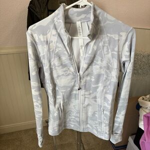 White Camo Lululemon Define Jacket